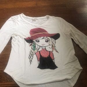 White girls shirt